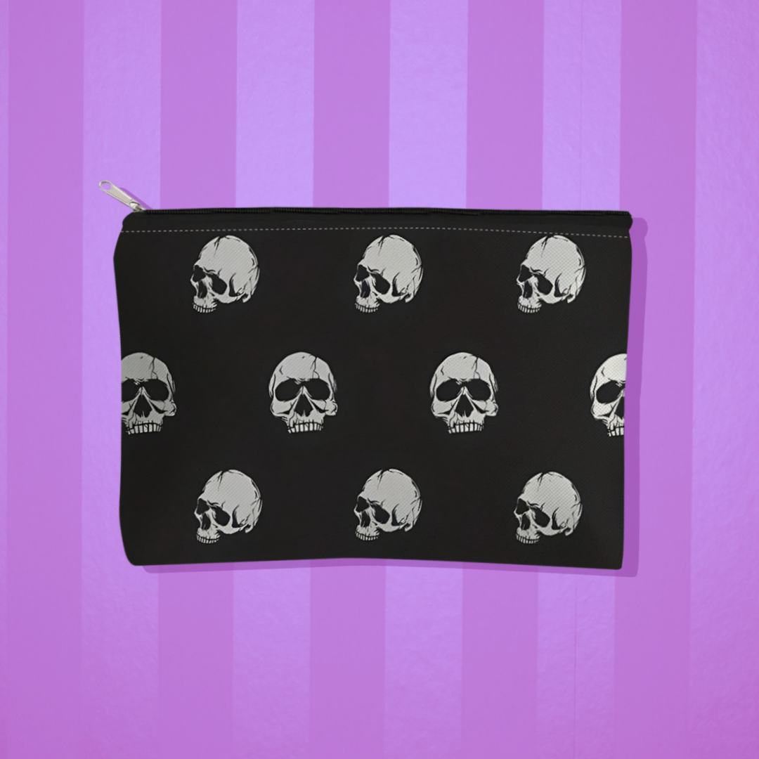 Skull Society Makeup Bag