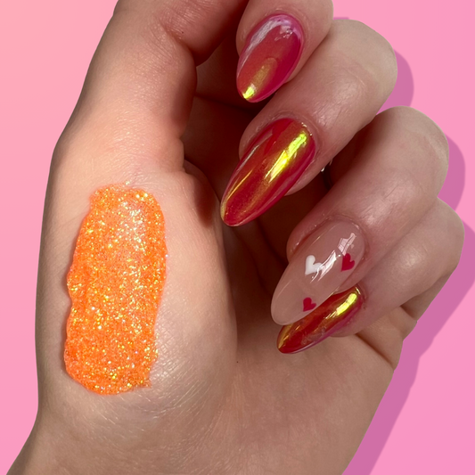 Moon Glaze - Dreamsicle swatch