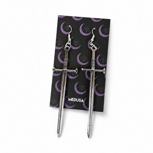 Dagger earrings