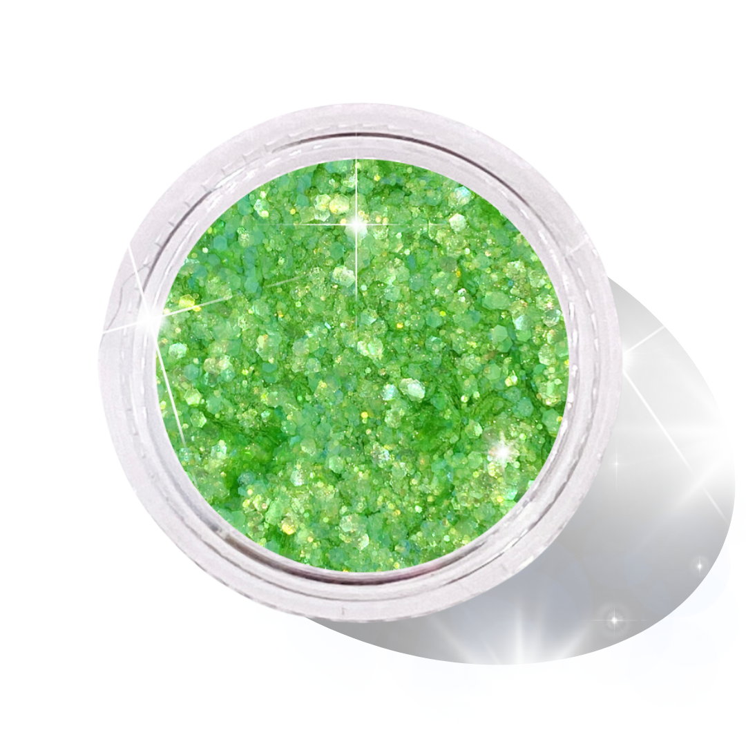 Biodegradable Crystal Hearts Cosmetic Glitter