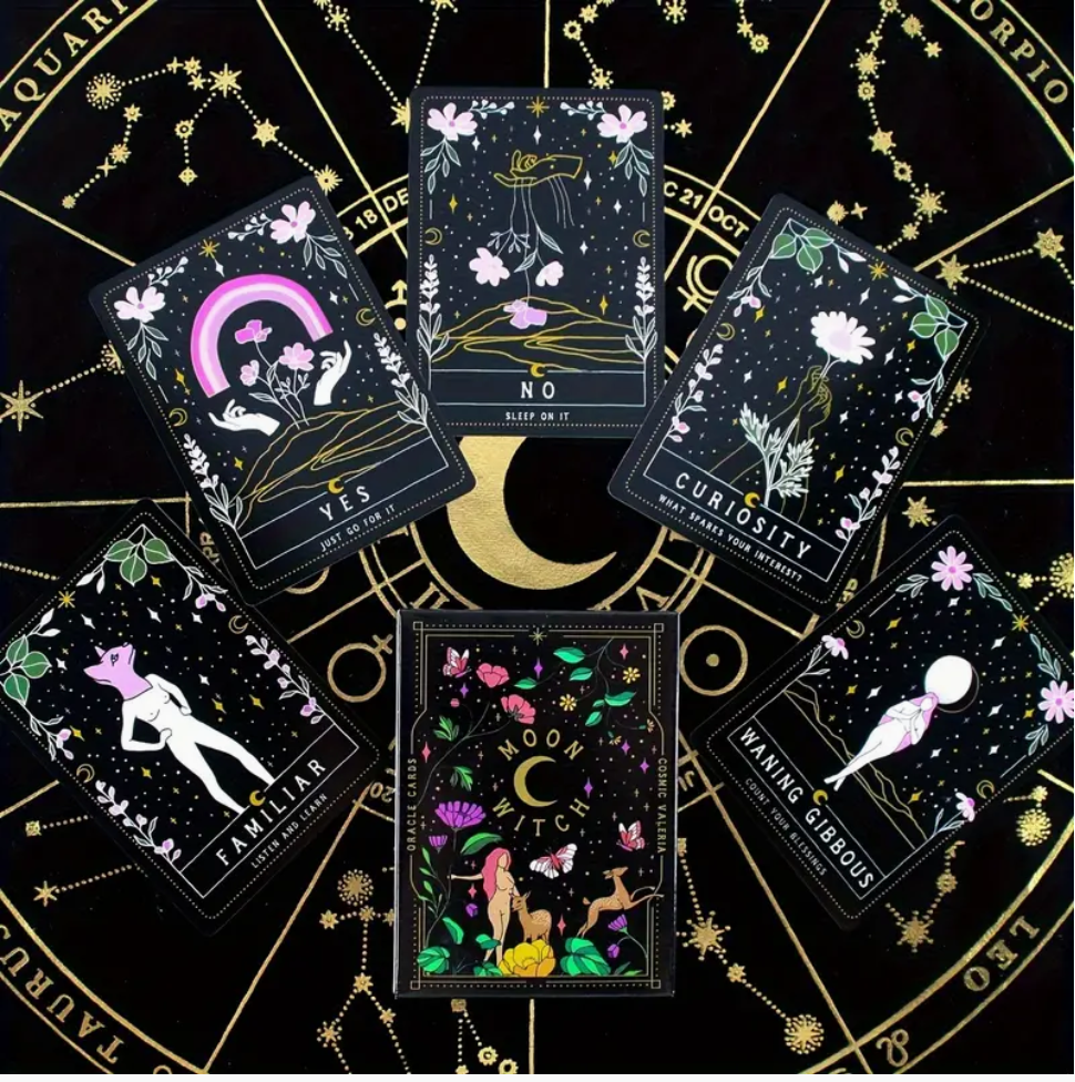 Moon Witch Oracle Tarot Cards