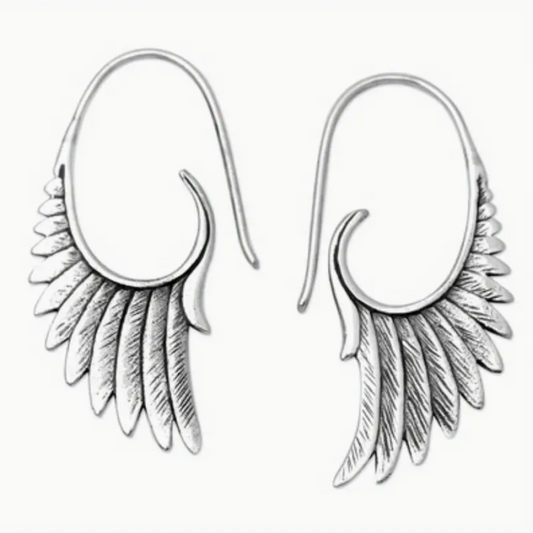 feather earrings