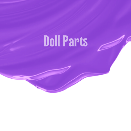 Purple background with 'Doll Parts' text
