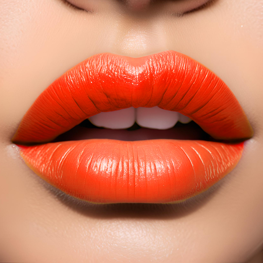 Rio lipstick bright orange