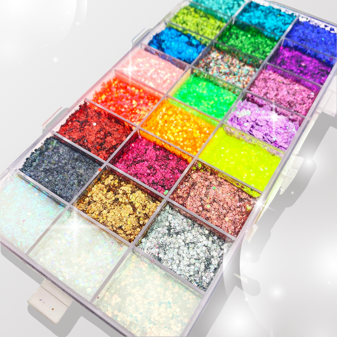 Moon Glaze 24 color glitter palette