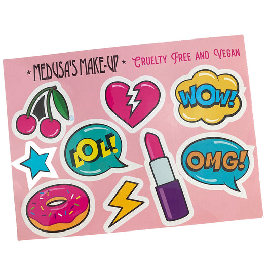 Medusa's Make-Up Fun-Style Sticker Sheet