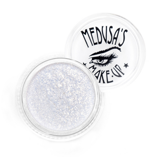 natural glitter makeup - glitter eyeshadow - Glitter - Shooting Star (blue iridescence)
