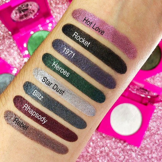 swatch Glam Rock Eyeshadow - Rhapsody