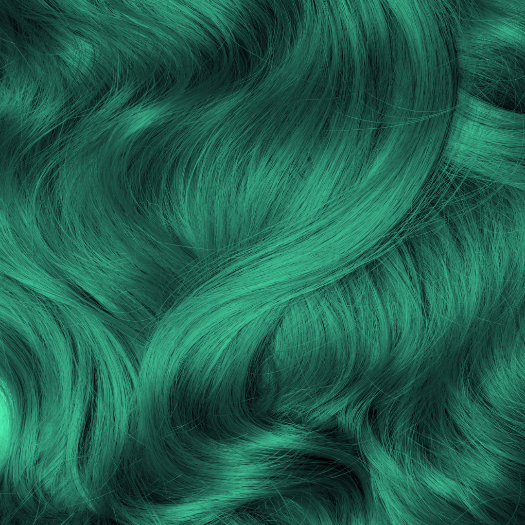 GREEN HAIR SWATCH