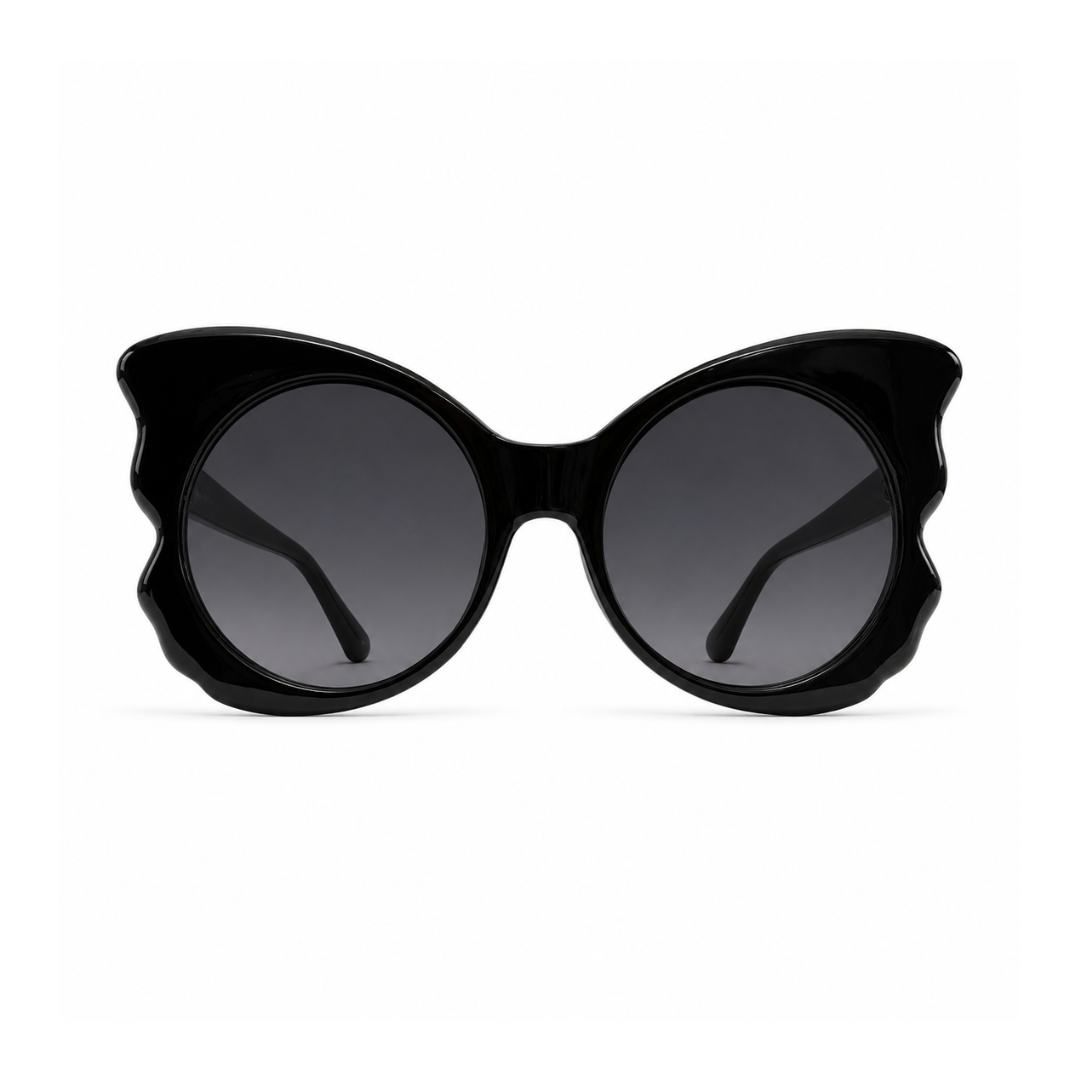 Bela Sunglasses - Black/Black