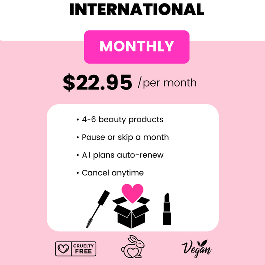 Monthly Beauty Box - International