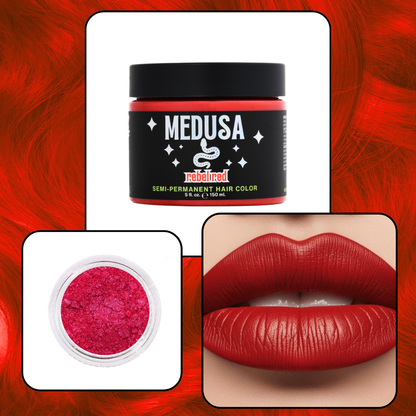 Locks & Luxe Trio - Red