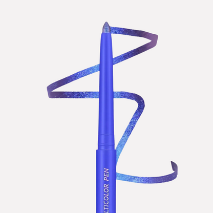 Duochrome eyeliner pen periwinkle