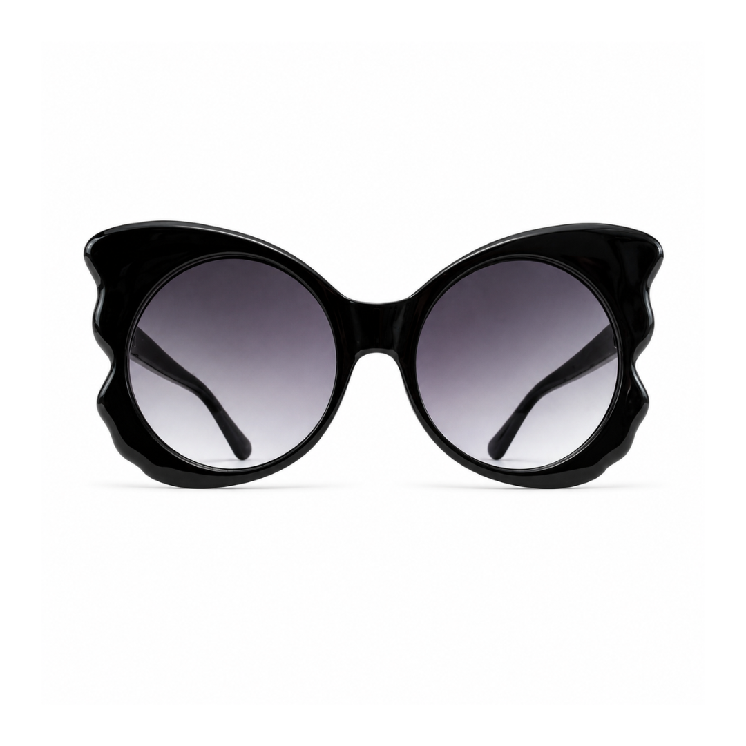 Bela Sunglasses - Black/Smoke
