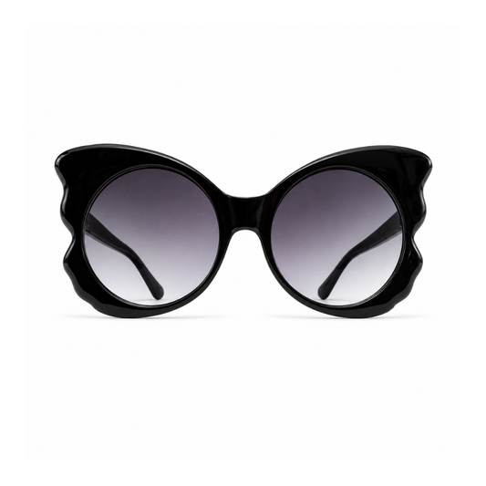 Bela Sunglasses - Black/Smoke