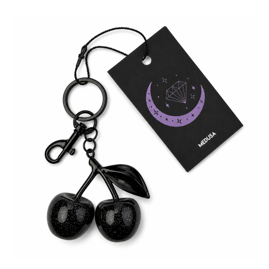black cherry keychain