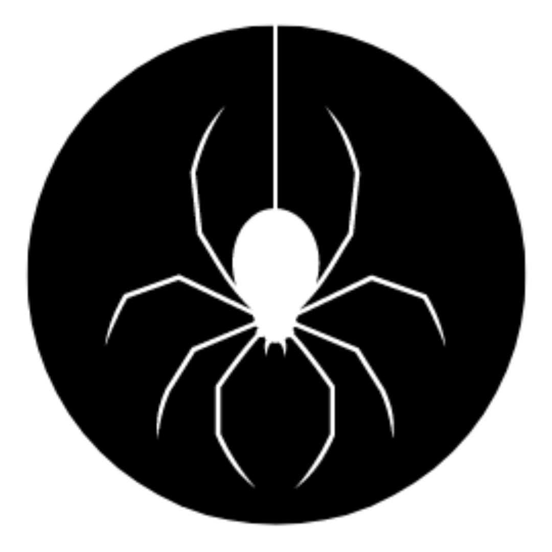 spider goth icon