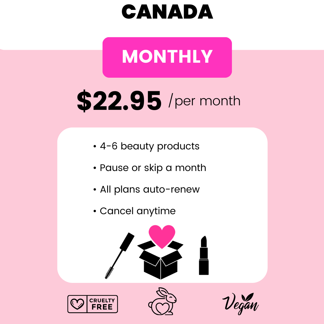 Monthly Beauty Box - Canada