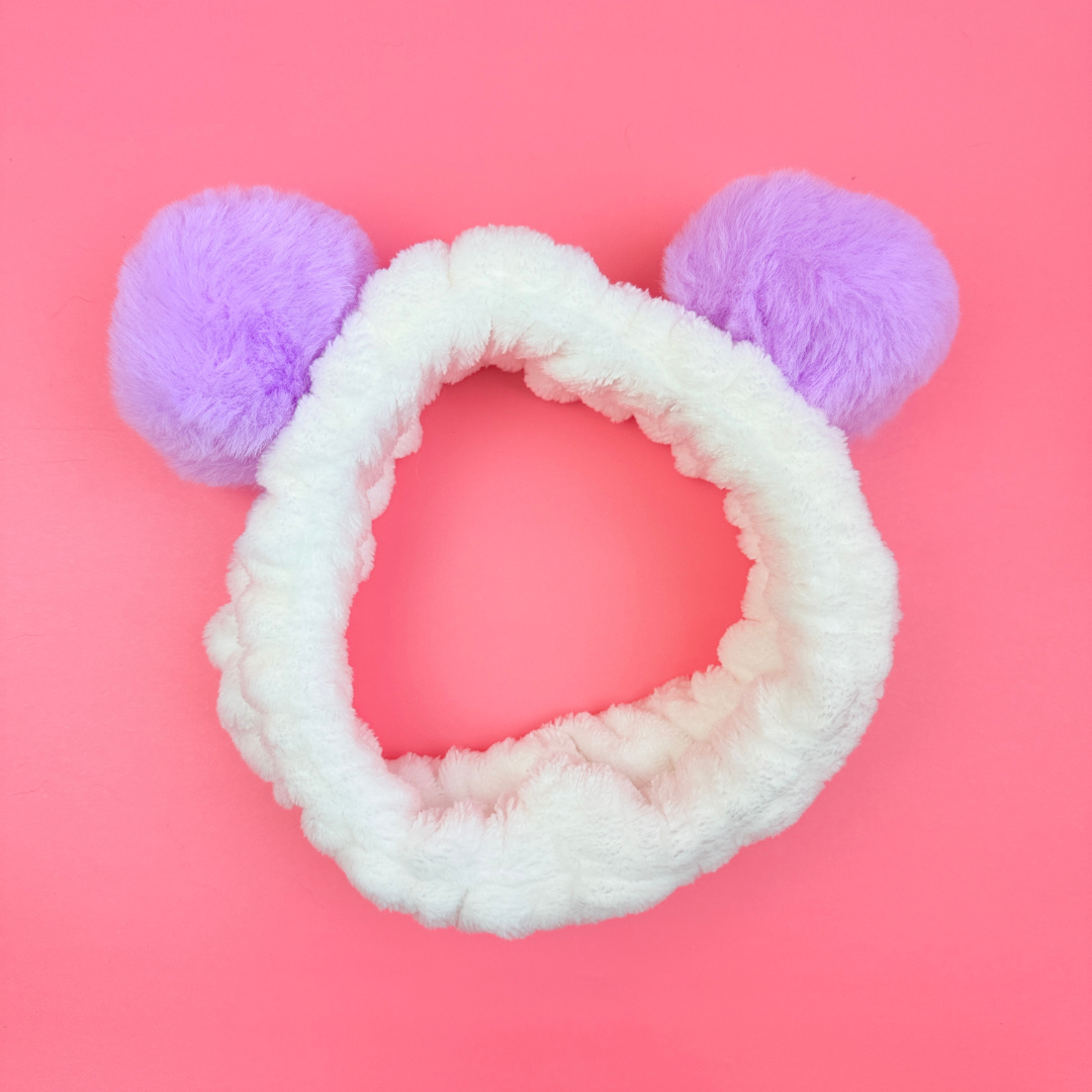 pom pom headband