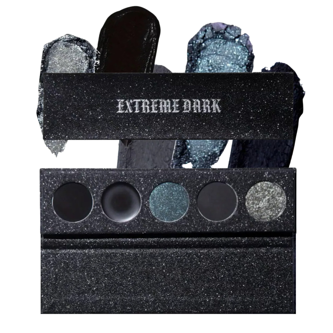 extreme dark gothic eyeshadow palette