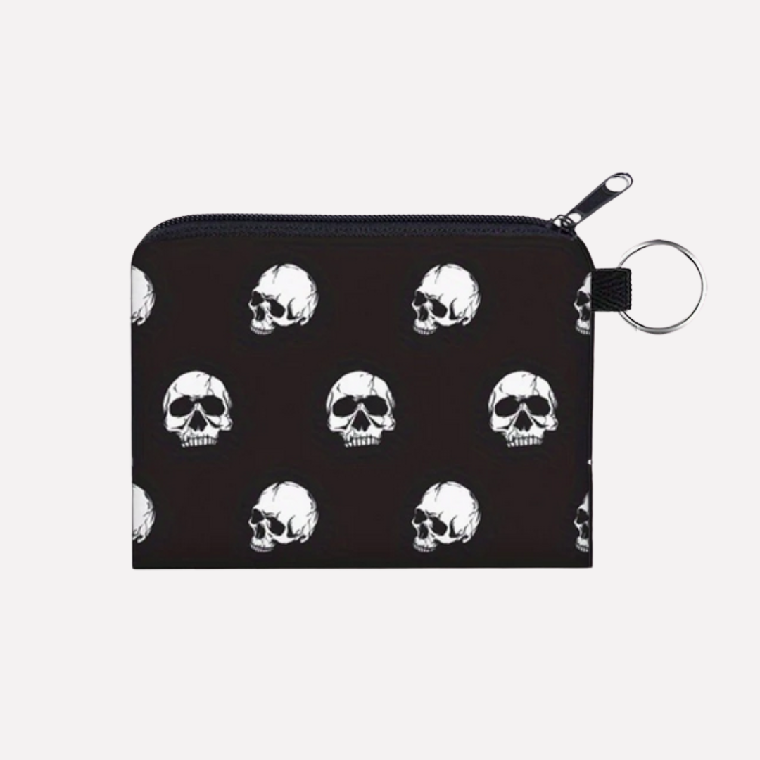 Skull society coin purse