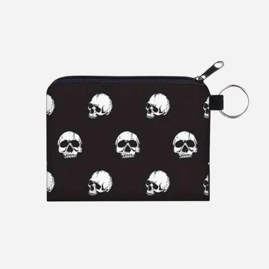 Skull society coin purse