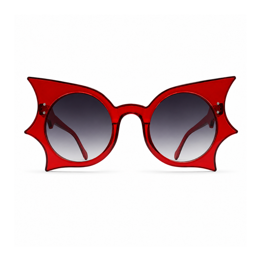 Morticia Sunglasses - red