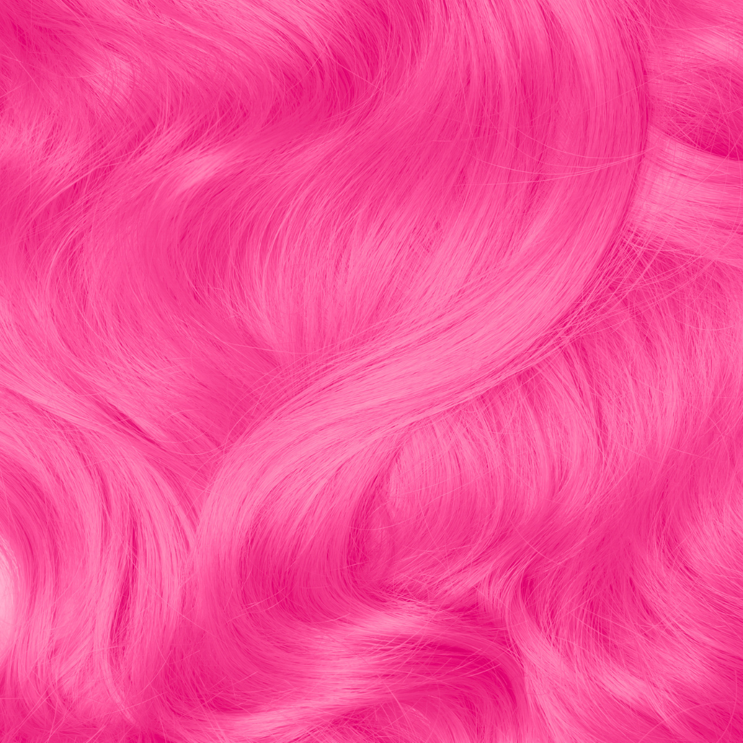 pink hair swatch