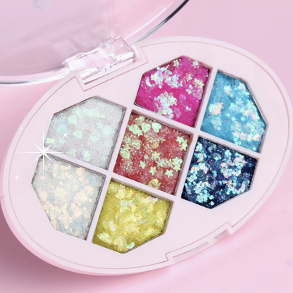 Mini Glitter Palette - Kaleidoscope