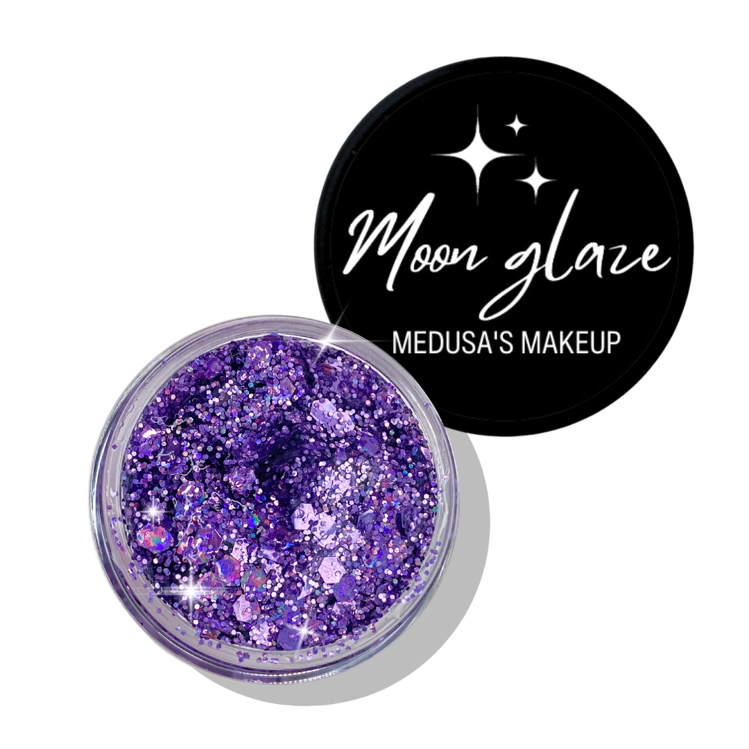 Moon Glaze - Oracle purple glitter gel