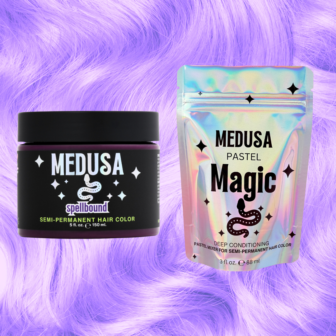 Pastel Lavender Hair Dye Bundle | Spellbound + Pastel Magic Mixer