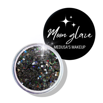 Moon Glaze - Phantom black glitter gel