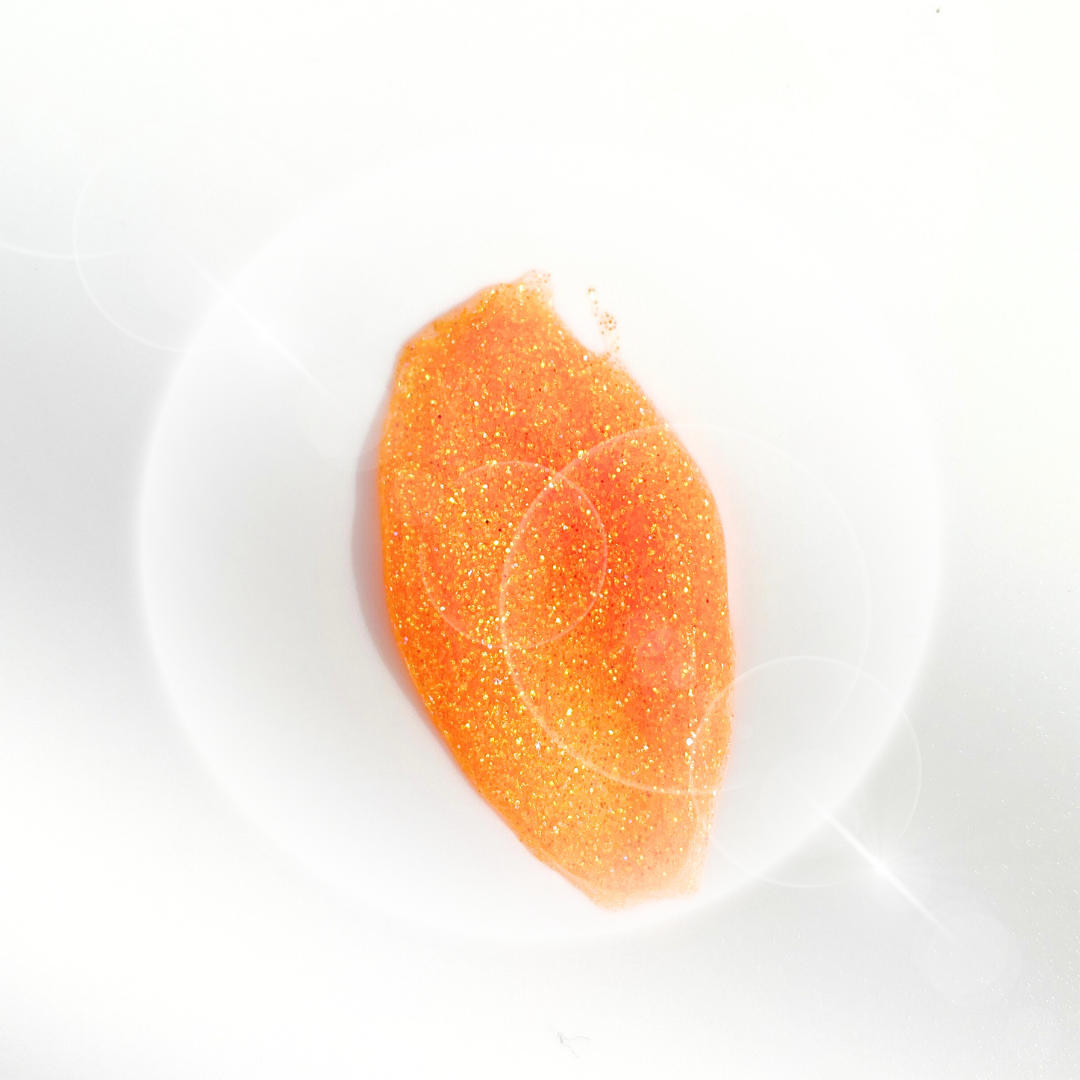 Moon Glaze - Dreamsicle orange glitter gel