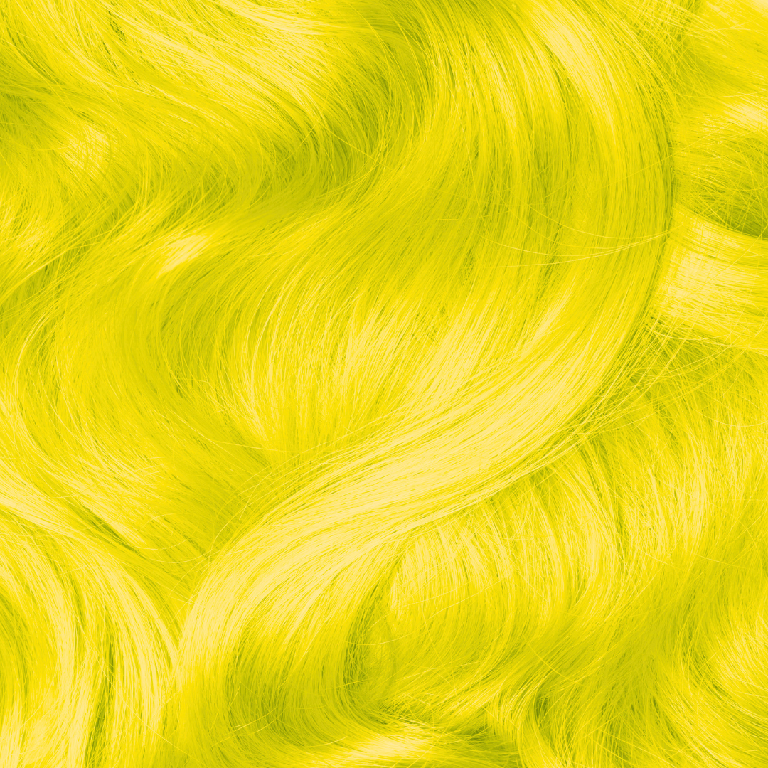 yellow hair swatch