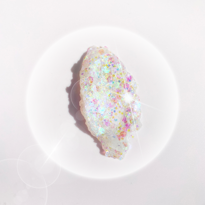 Moon Glaze - Tinsel Town white glitter gel