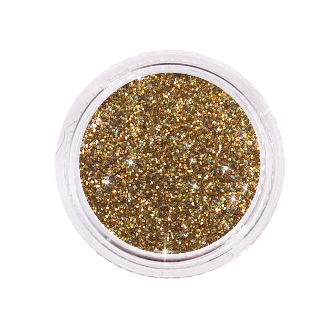 Glitter - Gold Digger, gold iridescent glitter