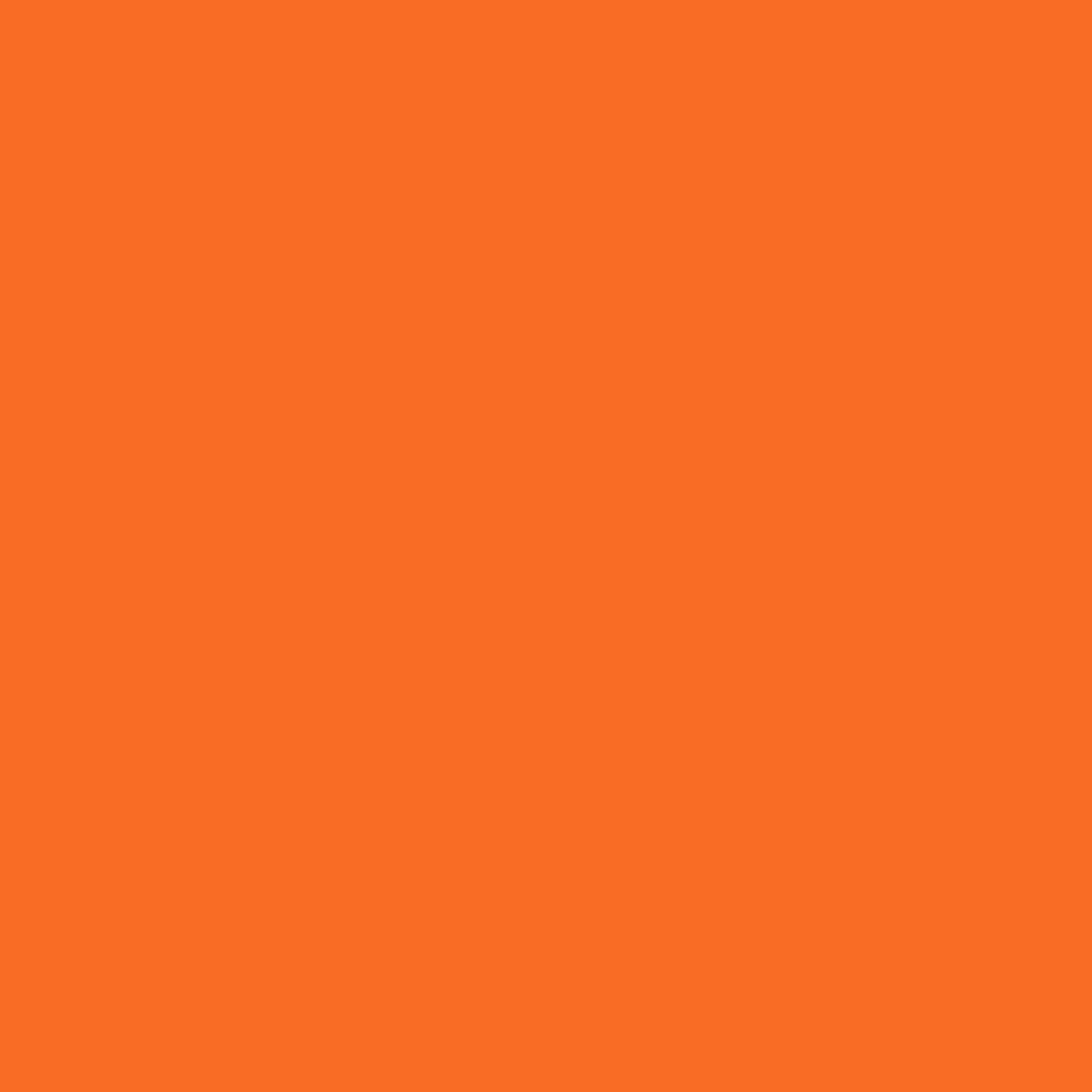 Solid orange color swatch
