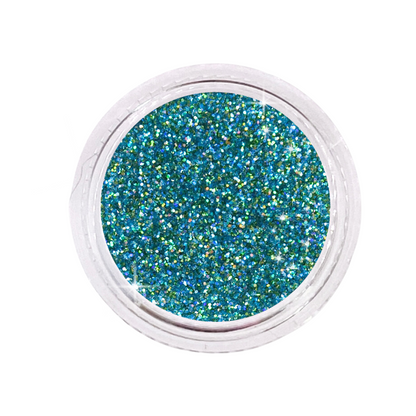 Glitter - Liberace, aqua glitter