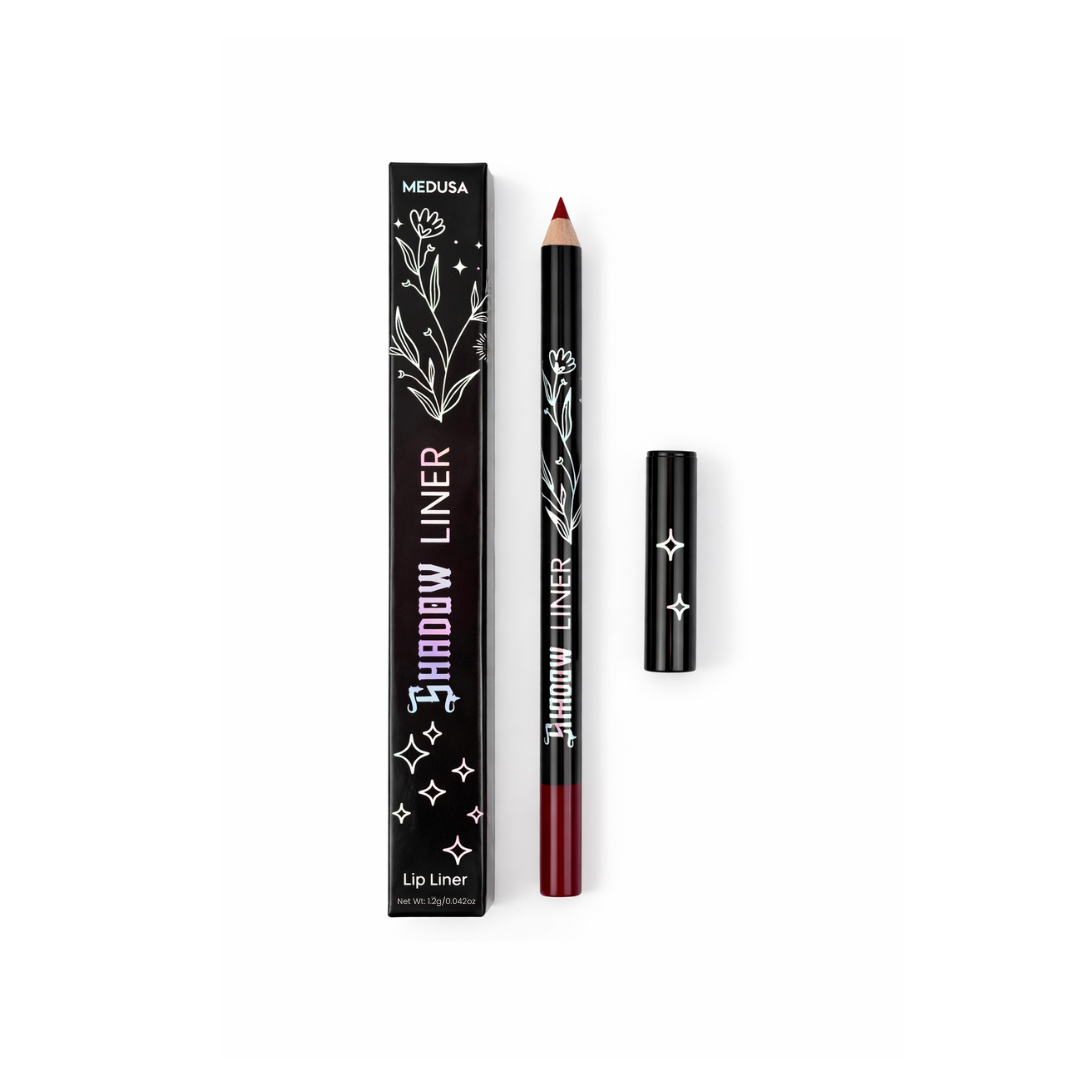 Lip liner with packaging on a white background