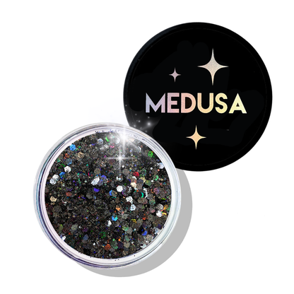 Moon Glaze - Phantom black glitter gel