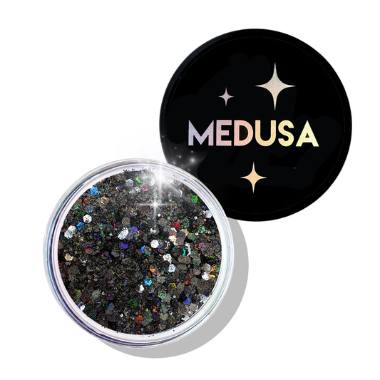 Moon Glaze - Phantom black glitter gel