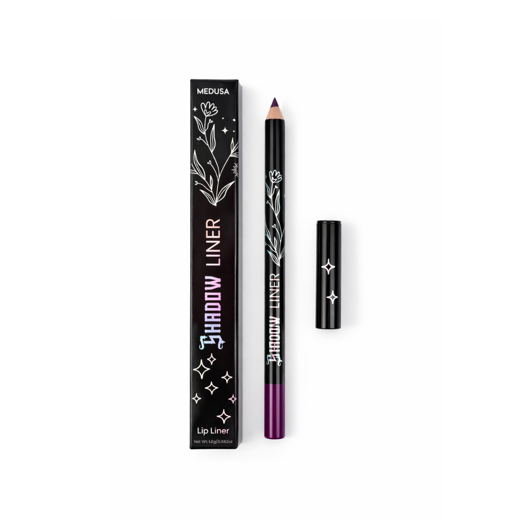 Lip liner with packaging on a white background