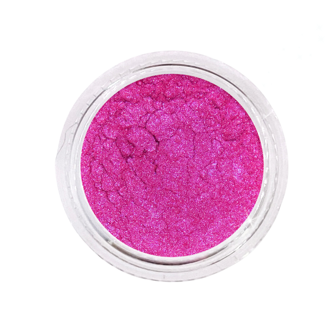 eye dust pink cadillac- shimmery hot pink with blue shift