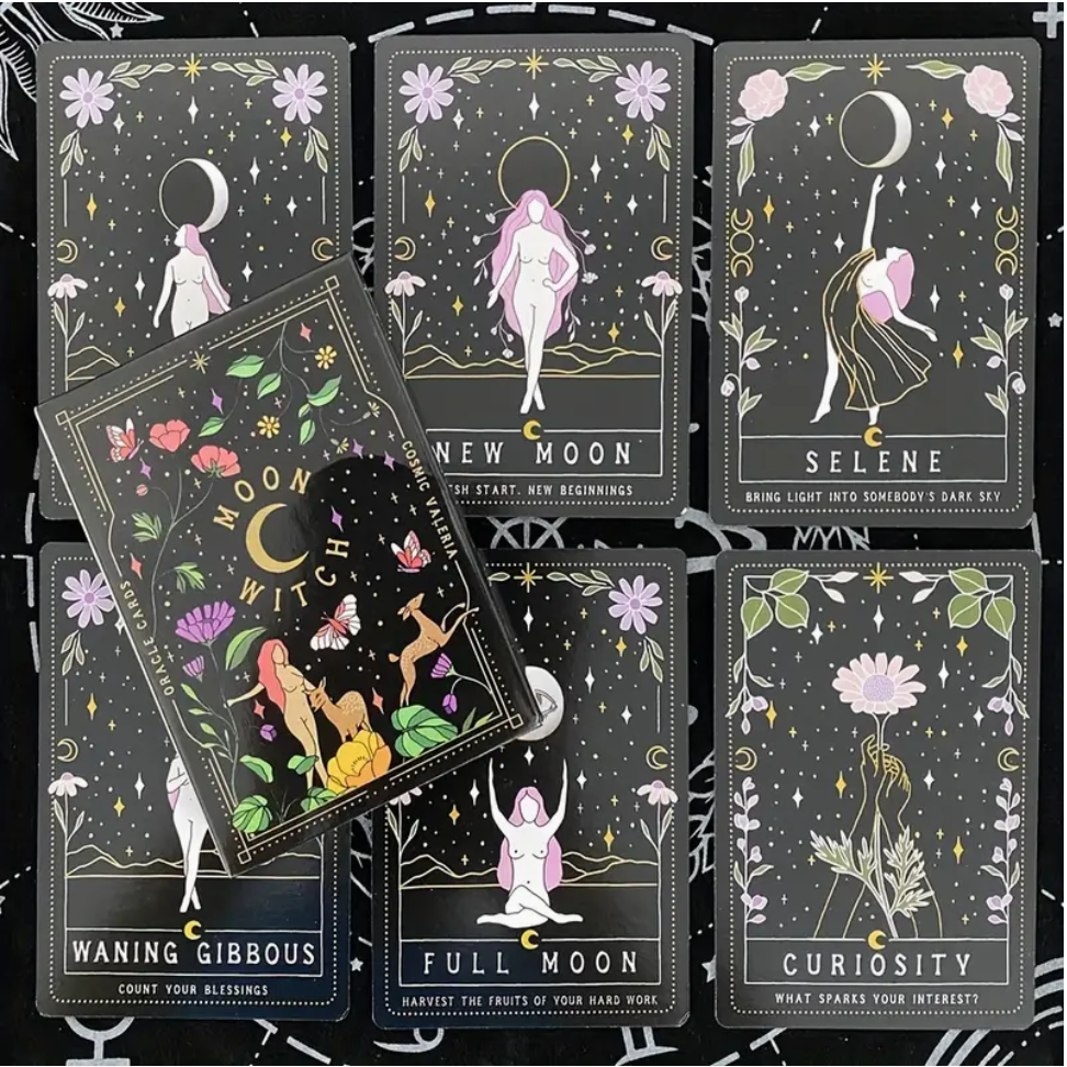 Moon Witch Oracle Tarot Cards