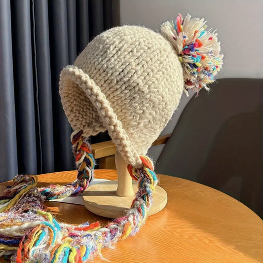 pom pom beanie