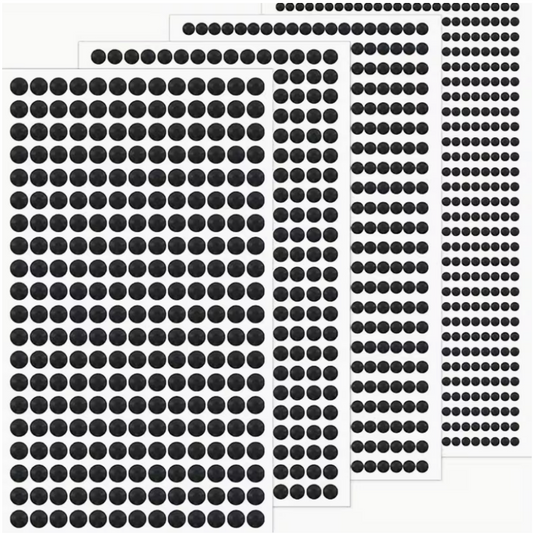 black rhinestones sheet