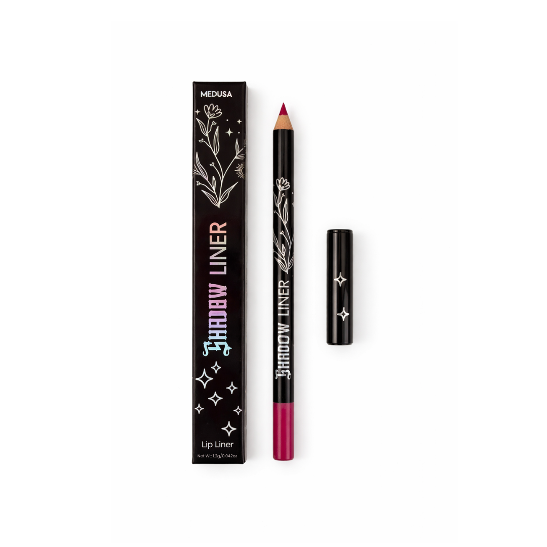 Lip liner with packaging on a white background