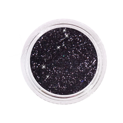 Glitter - Abracadabra, black sparkle glitter