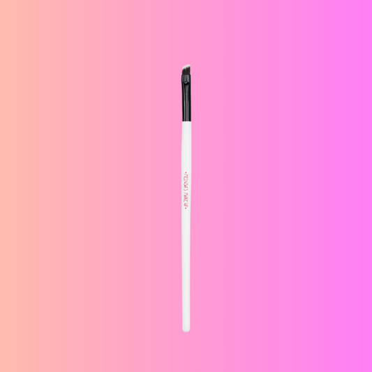 White Angle Liner Brush