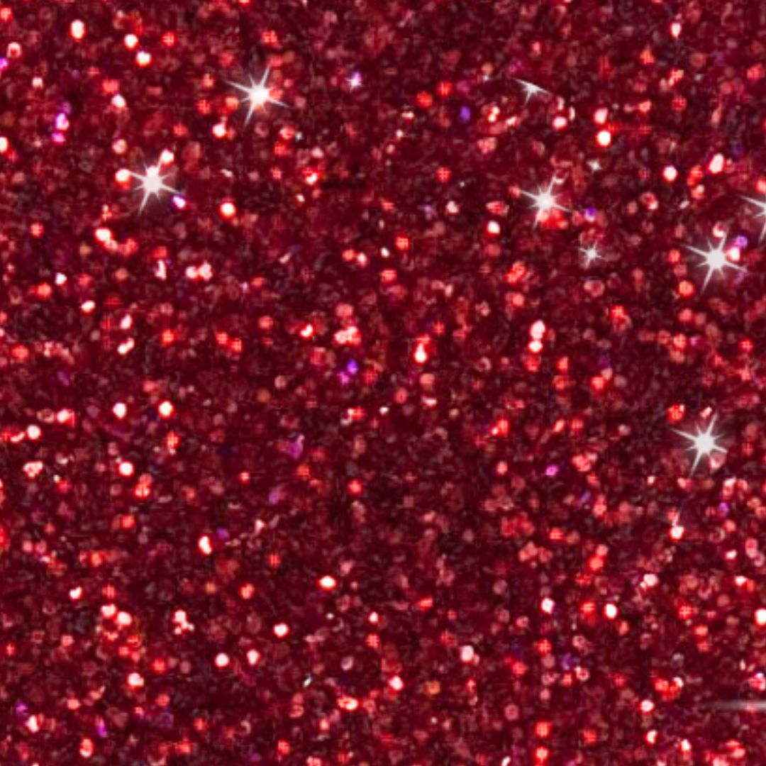 Antoinette sparkle red glitter